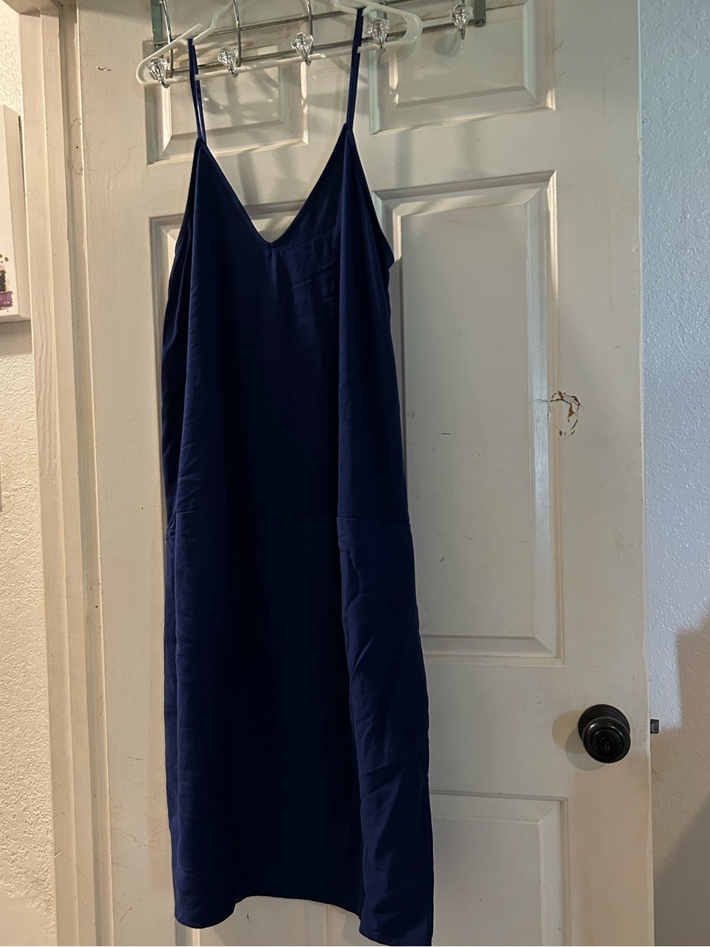 Zara Navy Blue Slip Dress